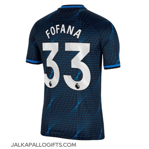 Chelsea Wesley Fofana #33 Vieraspaita 2023-24 Lyhythihainen